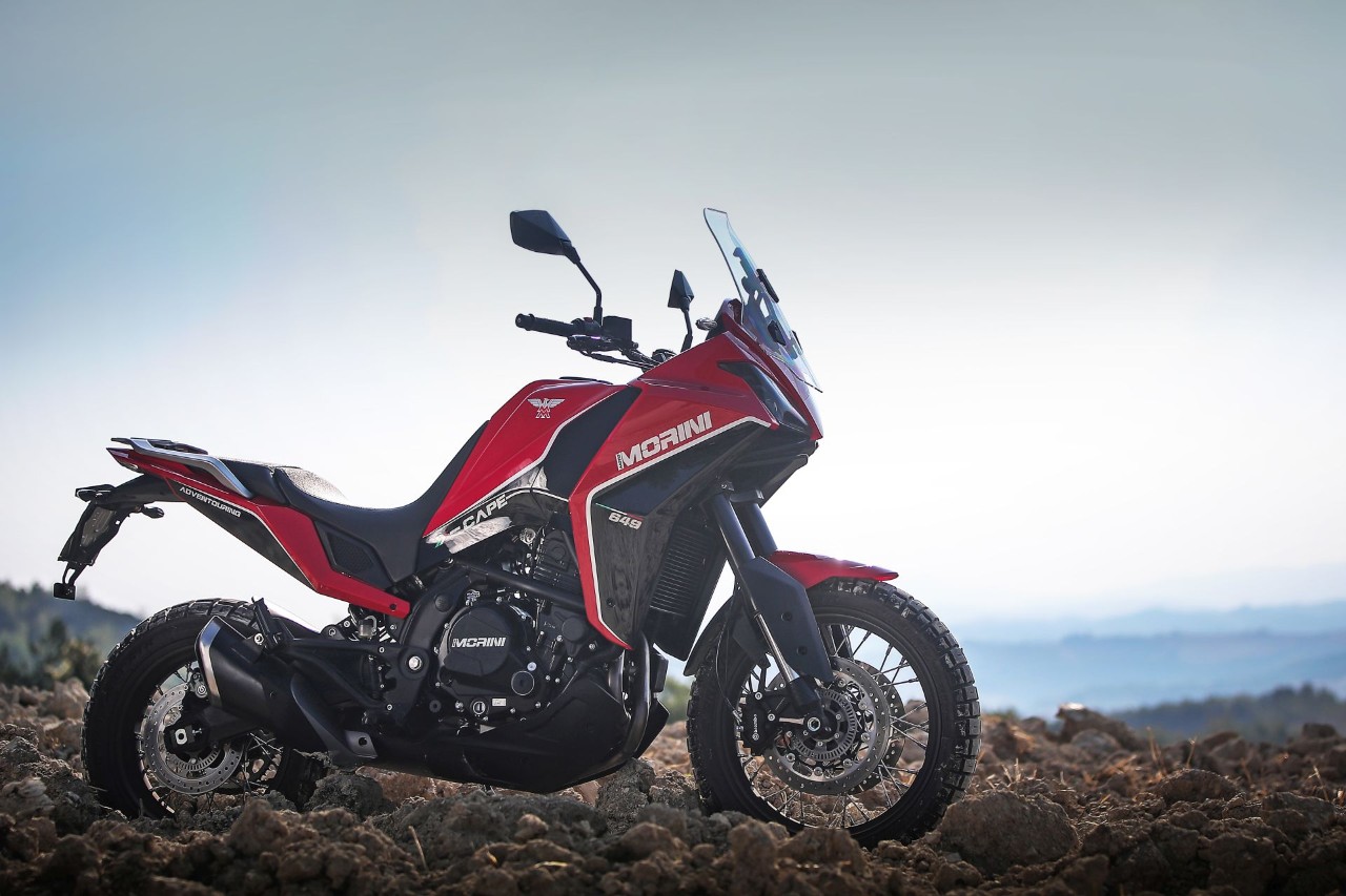 Moto Morini X-Cape: punto di FUGA